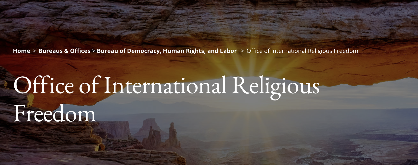 USA och religionsfriheten