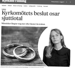 Kyrkomötets beslut om vigslar osar sjuttiotal