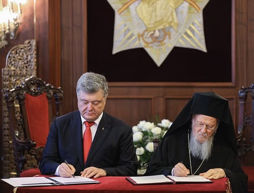 Patriarken Bartholomeos demoniseras av Kreml